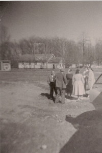 Groundbreaking for the Dickman Road building.